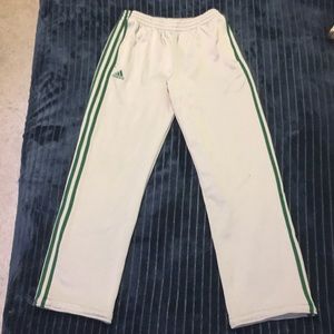 Adidas sweatpants three stripe size men’s small